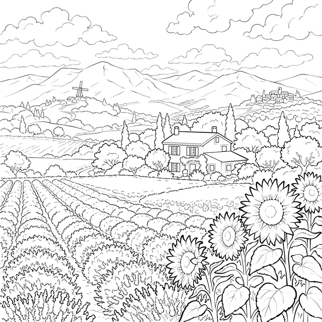 Beautiful Rural Landscape