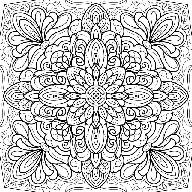 Colorful Mandala Pattern