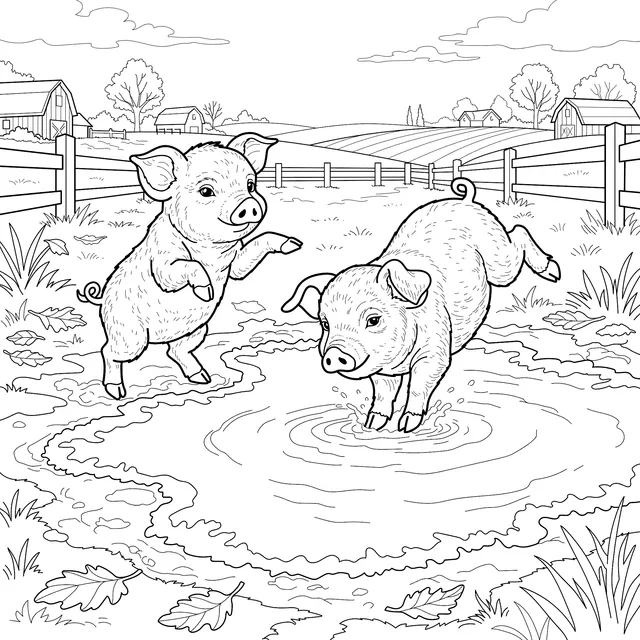 Joyful Pigs