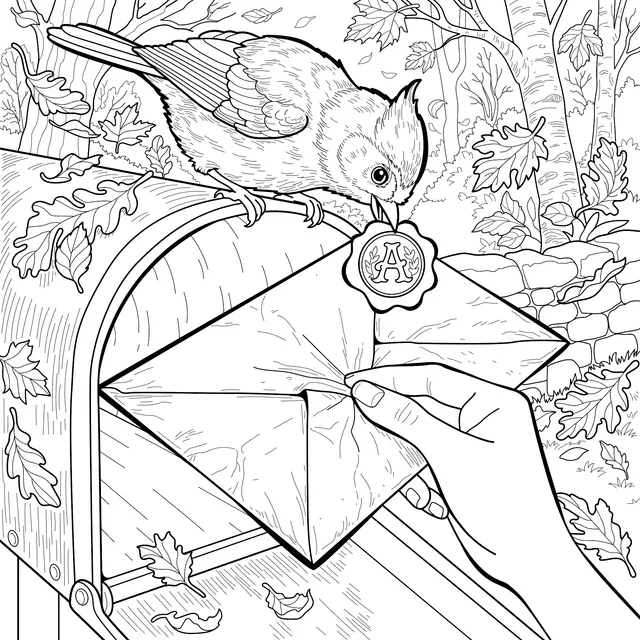Autumn Letter - Sending Scene