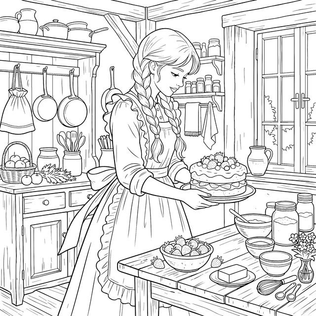 Baking Girl in the Kitchen