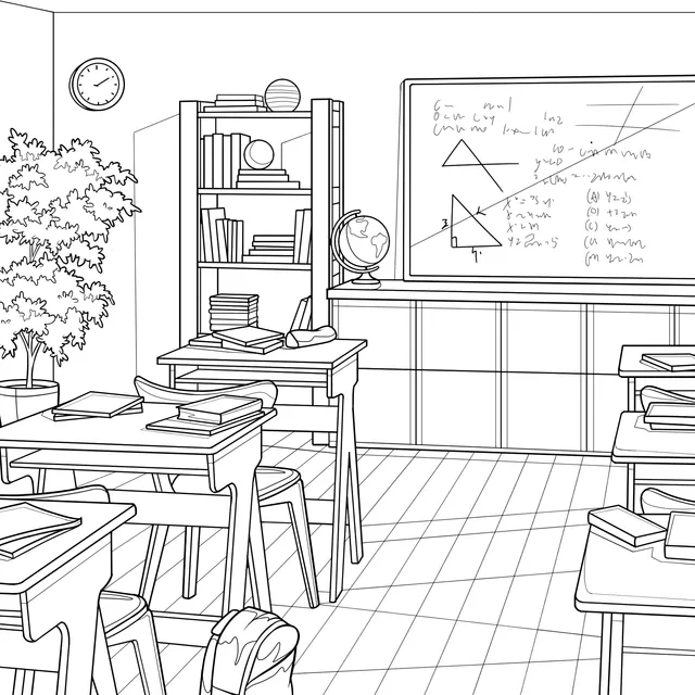 Classroom Scene