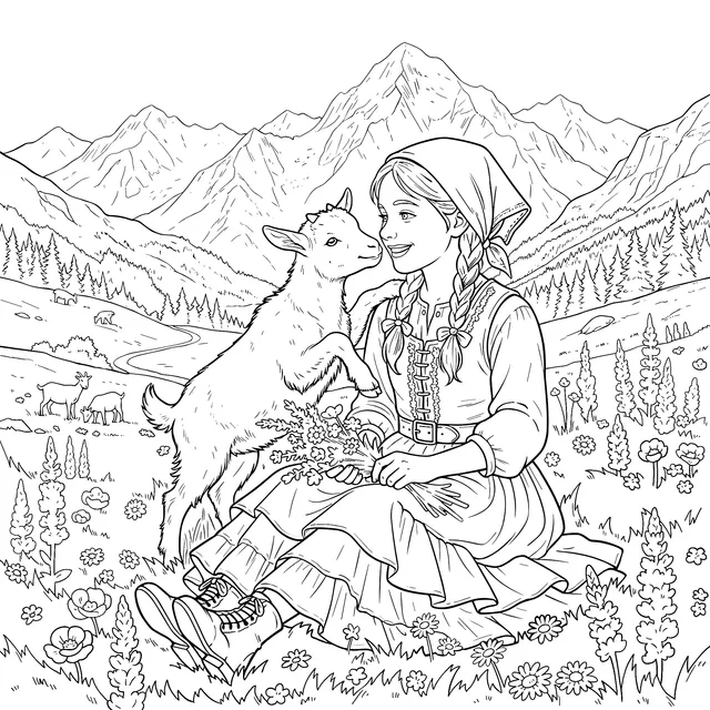 Alpine Shepherdess