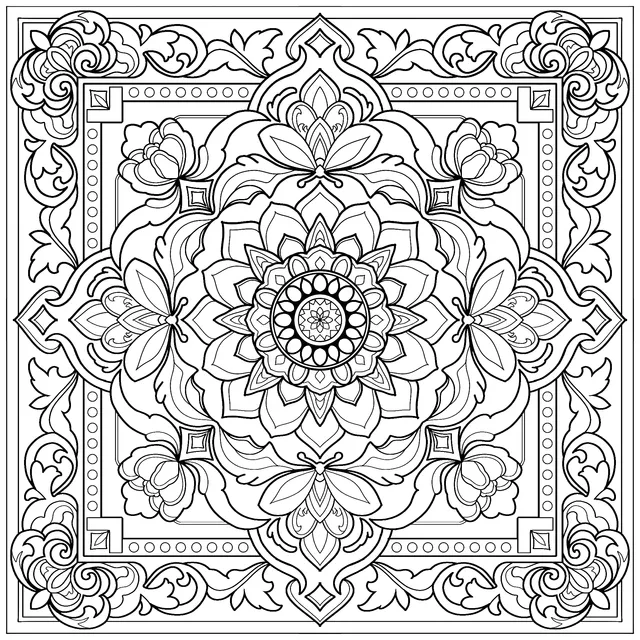Exquisite Floral Pattern