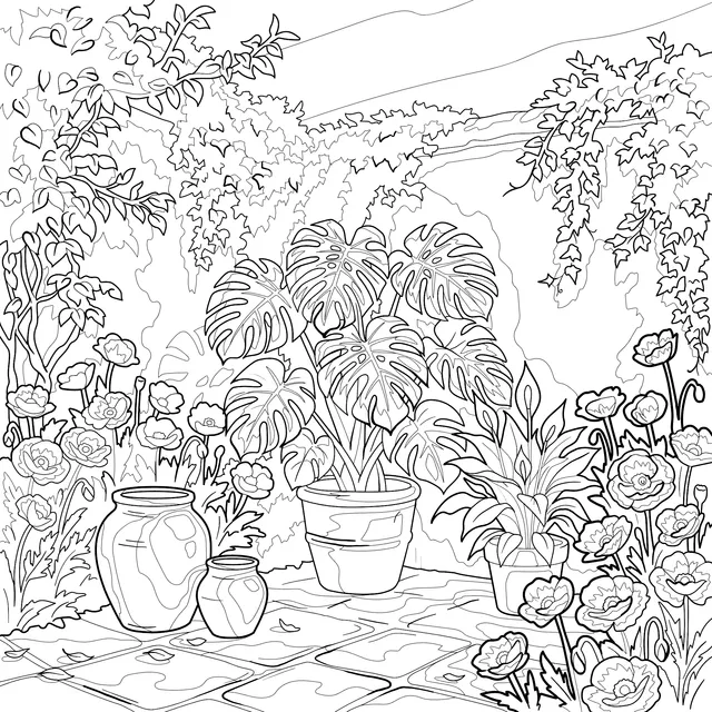 Cozy Courtyard Garden
