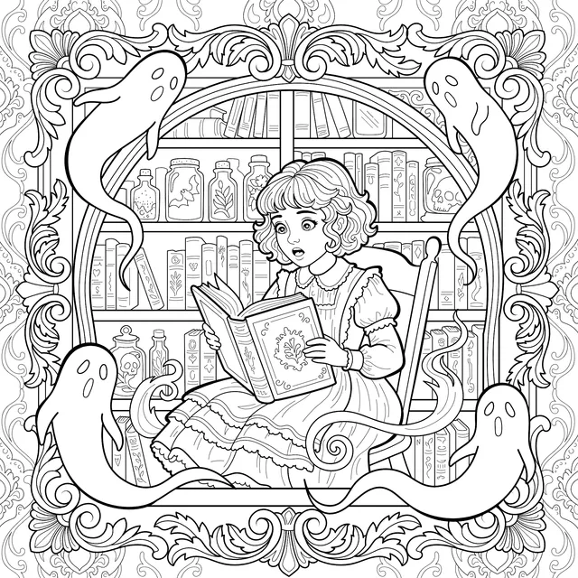 Ghosts in the Old Library