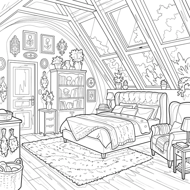 Cozy Attic Bedroom