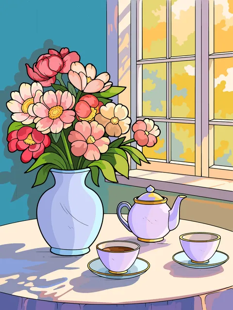 Shaded coloring example