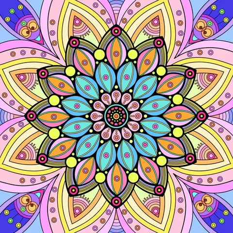 Colorful Mandala Pattern