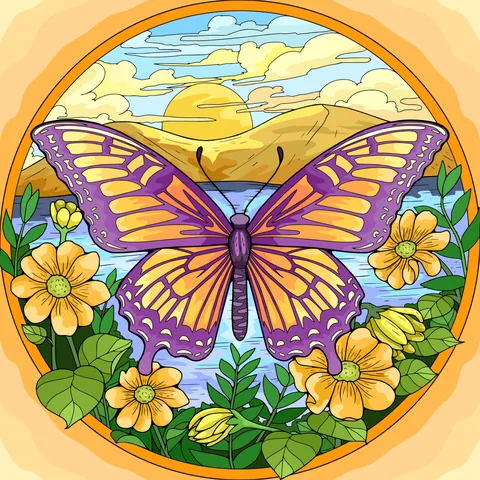 Butterfly Coloring Pages