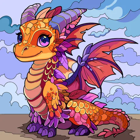 Dragon Coloring Pages
