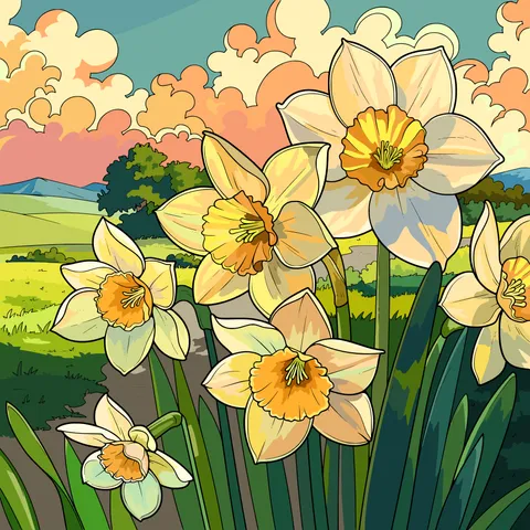 Flower Coloring Pages